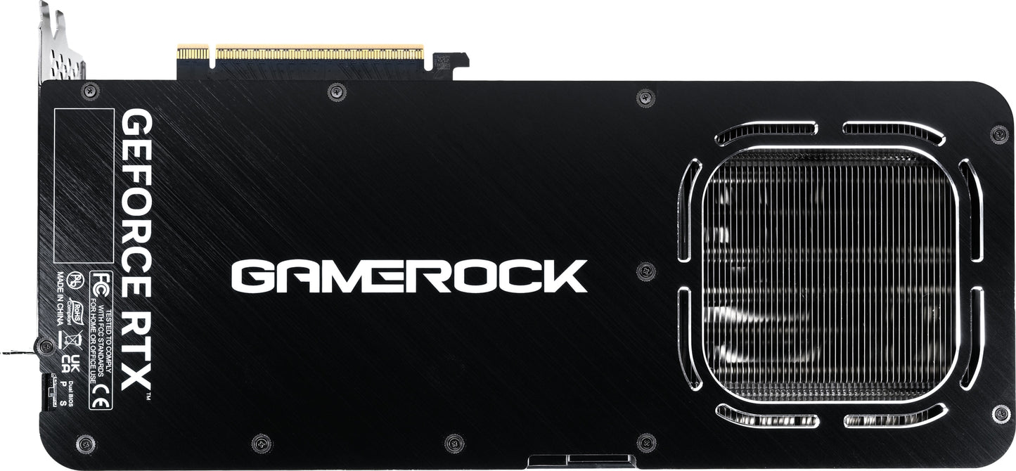 Palit GeForce RTX 5090 GAMEROCK OC NE75090S19R5-GB2020G 32GB GDDR7 512-Bit PCIe 5.0 Desktop Graphics Card
