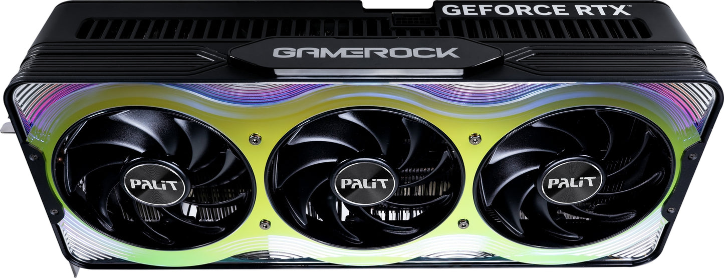 Palit GeForce RTX 5090 GAMEROCK OC NE75090S19R5-GB2020G 32GB GDDR7 512-Bit PCIe 5.0 Desktop Graphics Card