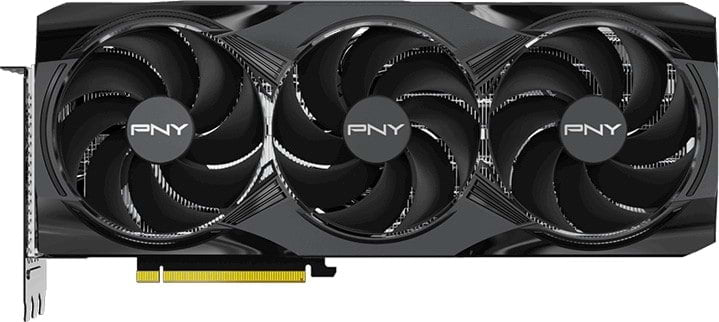 PNY GeForce RTX 5080 OC Triple Fan 16G VCG508016TFXPB1-O 16GB GDDR7 256-bit PCIe 5.0 Desktop Graphics Card
