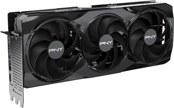 PNY GeForce RTX 5080 OC Triple Fan 16G VCG508016TFXPB1-O 16GB GDDR7 256-bit PCIe 5.0 Desktop Graphics Card